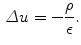 $$\begin{aligned} \varDelta u= -\frac{\rho }{\epsilon }. \end{aligned}$$